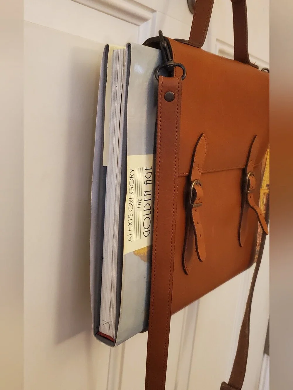 Leegin Saddle Leather Bed roll? Book strap? Bard LARP, Renaissance Fair